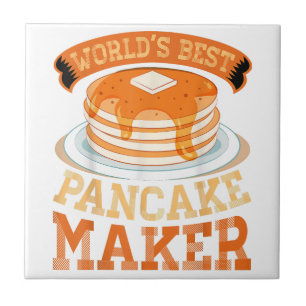 Der weltbeste Pancake Maker - Funny Pancake Maker Fliese