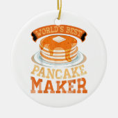 Der weltbeste Pancake Maker - Funny Pancake Maker Keramik Ornament (Vorne)