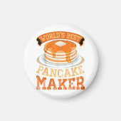 Der weltbeste Pancake Maker - Funny Pancake Maker Magnet (Vorne)