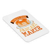 Der weltbeste Pancake Maker - Funny Pancake Maker Magnet (Rechte Seite)