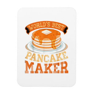 Der weltbeste Pancake Maker - Funny Pancake Maker Magnet
