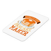 Der weltbeste Pancake Maker - Funny Pancake Maker Magnet (Linke Seite)