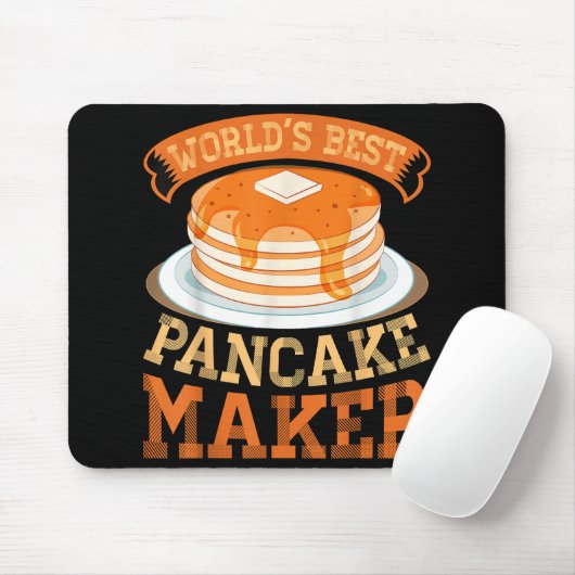Der weltbeste Pancake Maker - Funny Pancake Maker Mousepad (Mit Mouse)