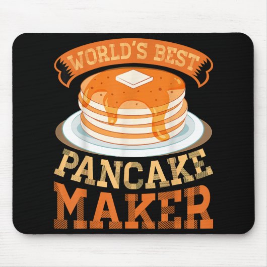 Der weltbeste Pancake Maker - Funny Pancake Maker Mousepad (Vorne)