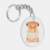 Der weltbeste Pancake Maker - Funny Pancake Maker Schlüsselanhänger (Vorderseite links)