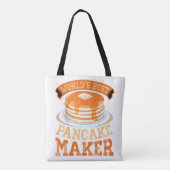 Der weltbeste Pancake Maker - Funny Pancake Maker Tasche (Rückseite)