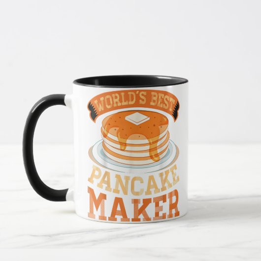 Der weltbeste Pancake Maker - Funny Pancake Maker Tasse (Links)