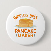 Der weltbeste Pancakes Maker Button (Vorderseite)