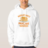 Der weltbeste Pancakes Maker Hoodie (Vorderseite)