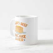 Der weltbeste Pancakes Maker Kaffeetasse (Vorderseite Links)