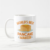 Der weltbeste Pancakes Maker Kaffeetasse (Links)