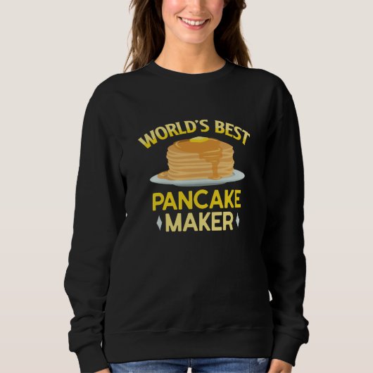 Der weltbeste Pancakes Maker Sweatshirt (Vorderseite)