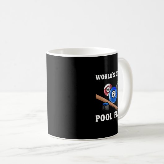 Der weltbeste Pool-Player, den ich mit Billardspie Kaffeetasse (VorderseiteRechts)