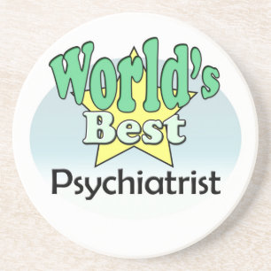 Der weltbeste Psychiater Sandstein Untersetzer