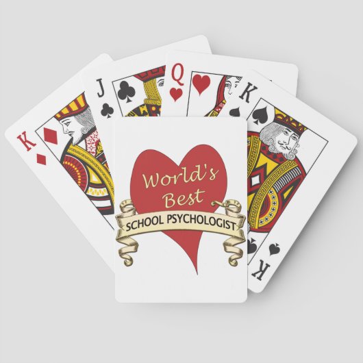 Der weltbeste Psychologe Spielkarten (Rückseite)