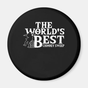 Der weltbeste Schornsteinfall-Sweep-Sweeper-Gif Magnet