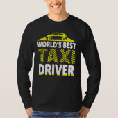 Der weltbeste Taxi-Fahrer T-Shirt (Vorderseite)