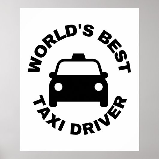 Der weltbeste Taxifahrer Poster (Vorne)