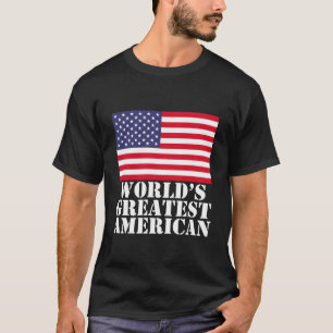 Der weltgrößte amerikanische Flaggendesignerpatron T-Shirt