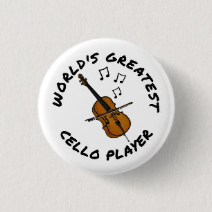 Der weltgrößte Cello-Spieler, Cellist Funny Button