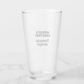 Der weltgrößte Finanzanalyst Glas (Rückseite)