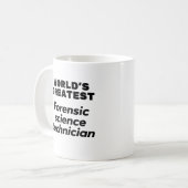 Der weltgrößte Forensiker Kaffeetasse (Vorderseite Links)