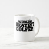 Der weltgrößte Golfer Kaffeetasse (VorderseiteRechts)