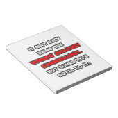 Der weltgrößte Gynäkologe Joke Notizblock (angewinkelt)