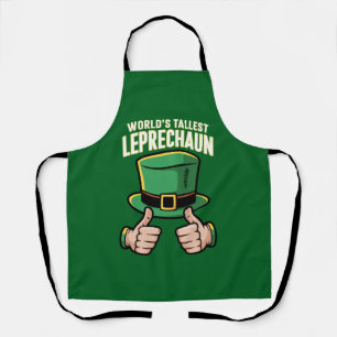 Der weltgrößte Leprechaun Funny Irish Spaß Schürze