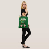 Der weltgrößte Leprechaun Funny Irish Spaß Tasche (Am Model)