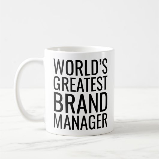 Der weltgrößte Markenmanager Kaffeetasse (Links)