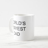 Der weltgrößte Papa Kaffeetasse (Vorderseite Links)