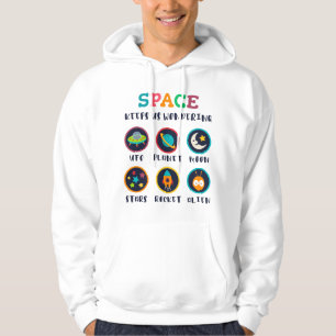 Der Weltraum lässt uns staunen Hoodie