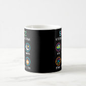 Der Weltraum lässt uns staunen Kaffeetasse (Mittel)