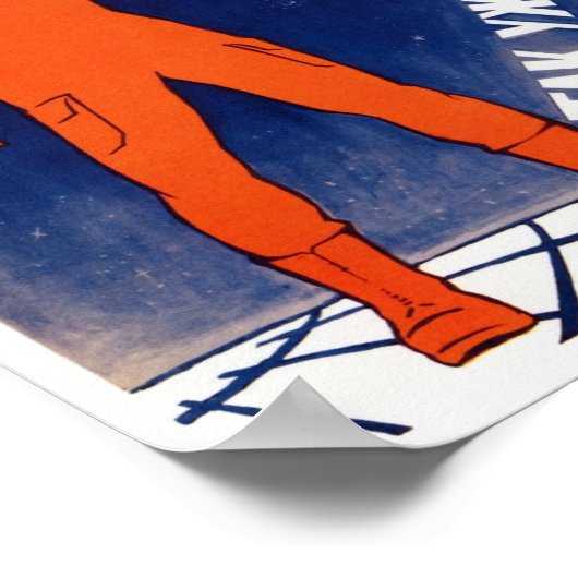 Der Weltraum wird unsere sein - sowjetische Raumfa Poster (Ecke)