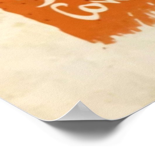 Der Weltraumcowboy Poster (Ecke)