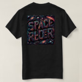 Der Weltraumfahrer 2001 T-Shirt (Design Rückseite)