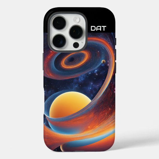 Der Weltraumzeitkontinuum verschleiert Case-Mate iPhone Hülle (Rückseite)