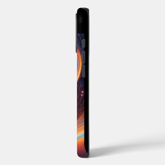 Der Weltraumzeitkontinuum verschleiert Case-Mate iPhone Hülle (Rückseite / Links)