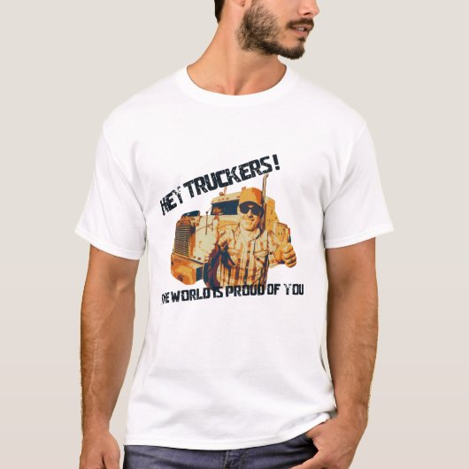 Der Weltstolz der Lastkraftwagen T-Shirt (Vorderseite)