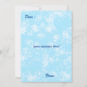 Der Weltwassertag Rette Wasser Rett Erde (Rückseite)