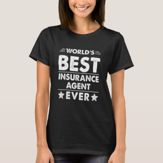 Der weltweit beste AGENT der VERSICHERUNG je 1 T-Shirt