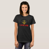 Der weltweit beste Anwaltsanwalt T-Shirt (Vorne ganz)
