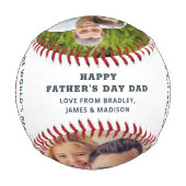 Der weltweit beste Baseball-Name für ein benutzerd Baseball (Rückseite)