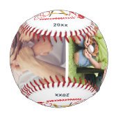 Der weltweit beste Baseball-Name für ein benutzerd Baseball (Vorderseite)