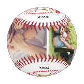 Der weltweit beste Baseball-Name für ein benutzerd Baseball (Vorderseite)