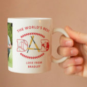 Der weltweit beste Baseball-Name für ein benutzerd Kaffeetasse