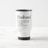 Der weltweit beste Husband Definition Fun Reisebecher (Mittel)