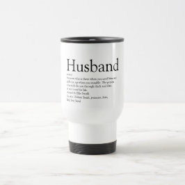 Der weltweit beste Husband Definition Fun Reisebecher