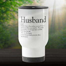Der weltweit beste Husband Definition Fun Reisebecher